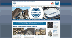 Desktop Screenshot of enerconroof.com